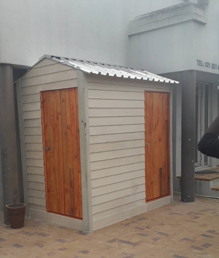double door commercial wendy house or shed